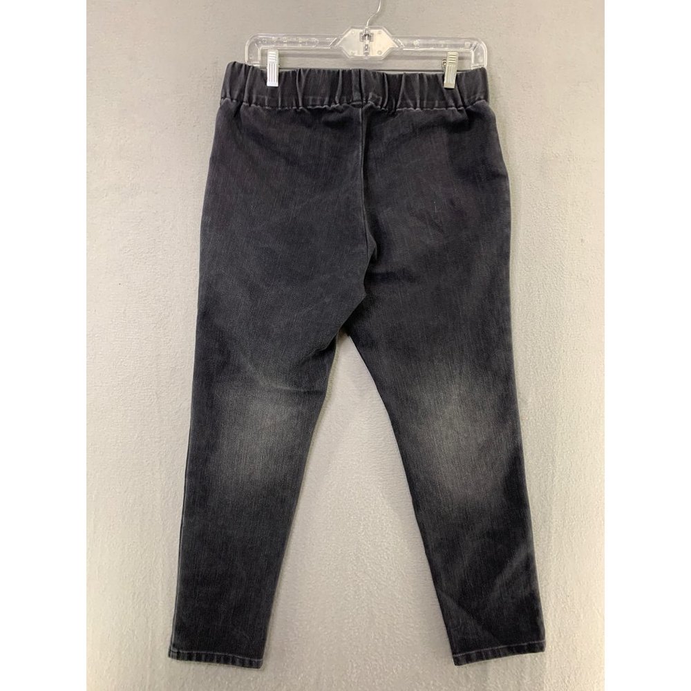 Soft Surroundings Black Mid Rise Elastic Waist Denim - Picture 5 of 9